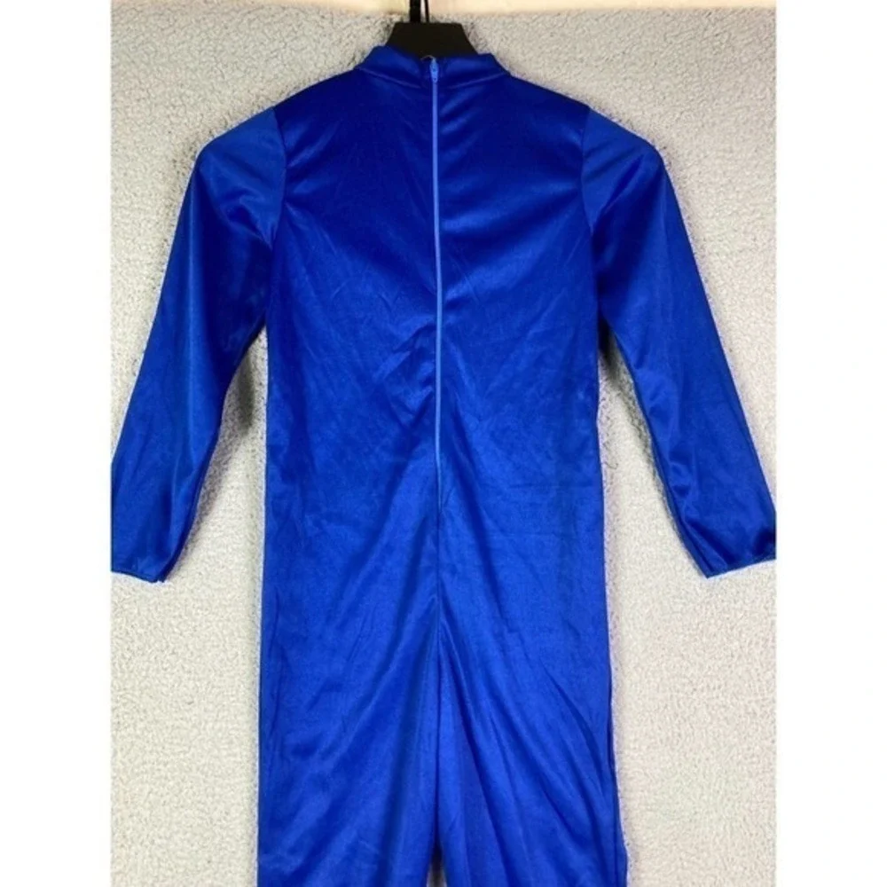 Dragonball Z Kids Costume Vintage 90s Body Suit Blue Halloween Cosplay Sz Medium